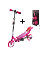 Space Scooter X580 Roze step