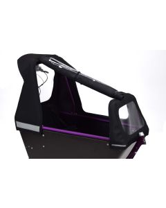 Bakfiets.nl Extra hoge tent beugelframe - Waterdichte PVC bescherming | Bikesland.nl