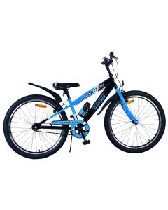 Volare Sportivo 24 inch kinderfiets zwart-blauw jongens | Bikesland.nl