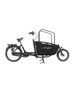 VOGUE Carry 2 elektrische bakfiets Zwart/Zwart model 2024