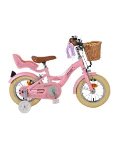 Volare Blossom Kinderfiets - Meisjes - 12 inch - Roze - Twee Handremmen