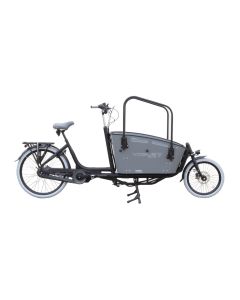 VOGUE Carry 2 elektrische bakfiets Zwart/Grijs model 2024