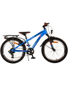 Volare Cross Kinderfiets – Jongens – 20 inch – Blauw – 6 versnellingen