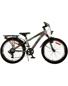 Volare Cross Kinderfiets – Jongens – 20 inch – Grijs – 6 versnellingen