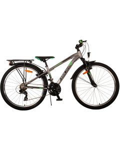 Volare Cross Kinderfiets – Jongens – 26 inch – Grijs – 21 versnellingen – Twee handremmen