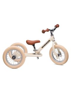 Trybike Steel 2-in-1 Vintage Driewieler Creme