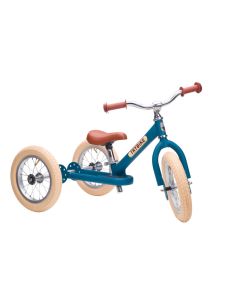 Trybike Steel 2-in-1 Vintage Driewieler Blauw