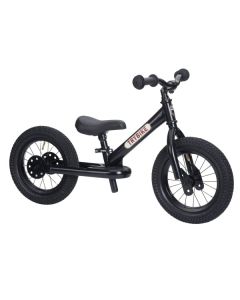 Trybike Steel Tweewieler loopfiets Zwart