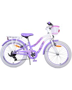 Volare Lovely Kinderfiets – Meisjes – 20 inch – Paars – 7 Versnellingen
