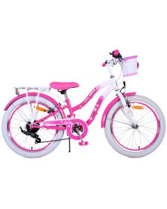 Volare Lovely Kinderfiets – Meisjes – 20 inch – Roze – 7 Versnellingen
