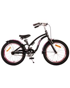 Volare Miracle Cruiser Kinderfiets – Meisjes – 18 inch – Mat Zwart