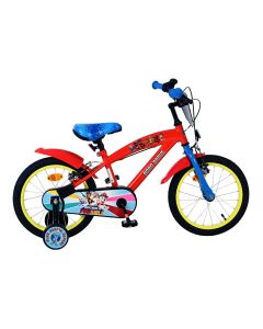 Paw Patrol 16 inch kinderfiets rood - officiële licentie voor jongens | Bikesland.nl