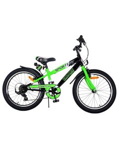 Volare Sportivo Kinderfiets – Jongens – 20 inch – Groen – 7 versnellingen