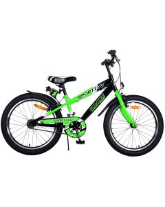 Volare Sportivo Kinderfiets – Jongens – 20 inch – Groen – Twee handremmen