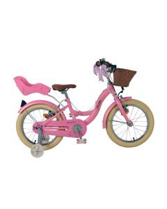 Volare Blossom Kinderfiets – Meisjes – 16 inch – Roze – Twee Handremmen