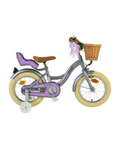 Volare Blossom Kinderfiets - Meisjes - 14 inch - Paars