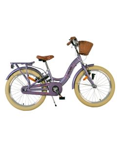 Volare Blossom kinderfiets 20 inch paars met handremmen | Bikesland.nl