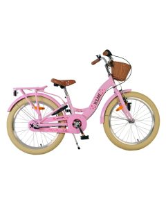 Volare Blossom kinderfiets 20 inch roze met Nexus 3 versnellingen en mandje | Bikesland.nl