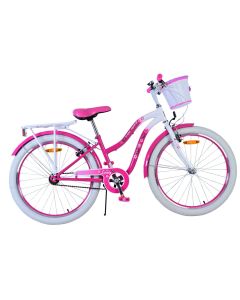 Volare Lovely Kinderfiets – Meisjes – 24 inch – Roze – Twee handremmen