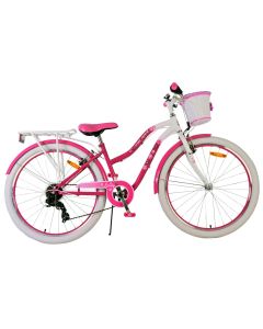 Volare Lovely Kinderfiets - Meisjes - 26 inch - Roze - 7 Versnellingen