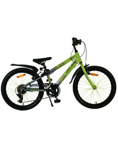Volare Rocky Kinderfiets – 20 inch – 7 versnellingen – Groen/Grijs