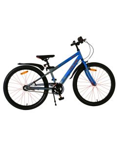 Volare Rocky Kinderfiets - 24 inch - Blauw - Shimano Nexus 3 versnellingen