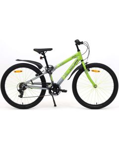 Volare Rocky Kinderfiets - 24 inch - Groen - 7 versnellingen