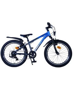 Volare XC Race Kinderfiets – 20 inch – 7 versnellingen– Blauw/Grijs