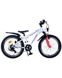Volare XC Race Kinderfiets – 20 inch – 7 versnellingen– Wit Roze