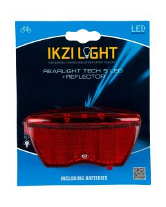 IKZI Light achterlicht 5 led batterij 80mm